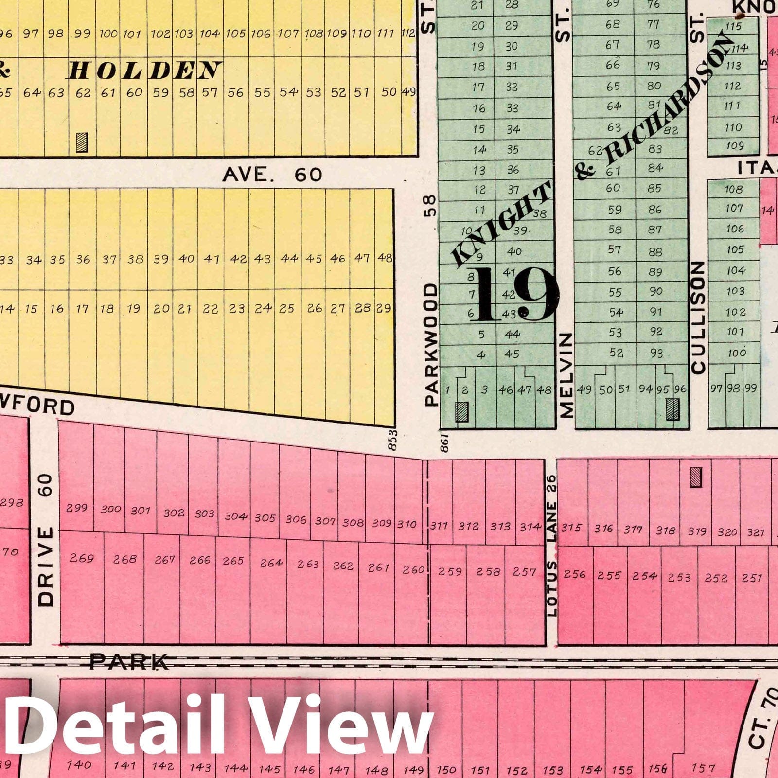 Cleveland, Ohio - Part 19, 1892 - Historical Map Print from Cuyahoga County Atlas
