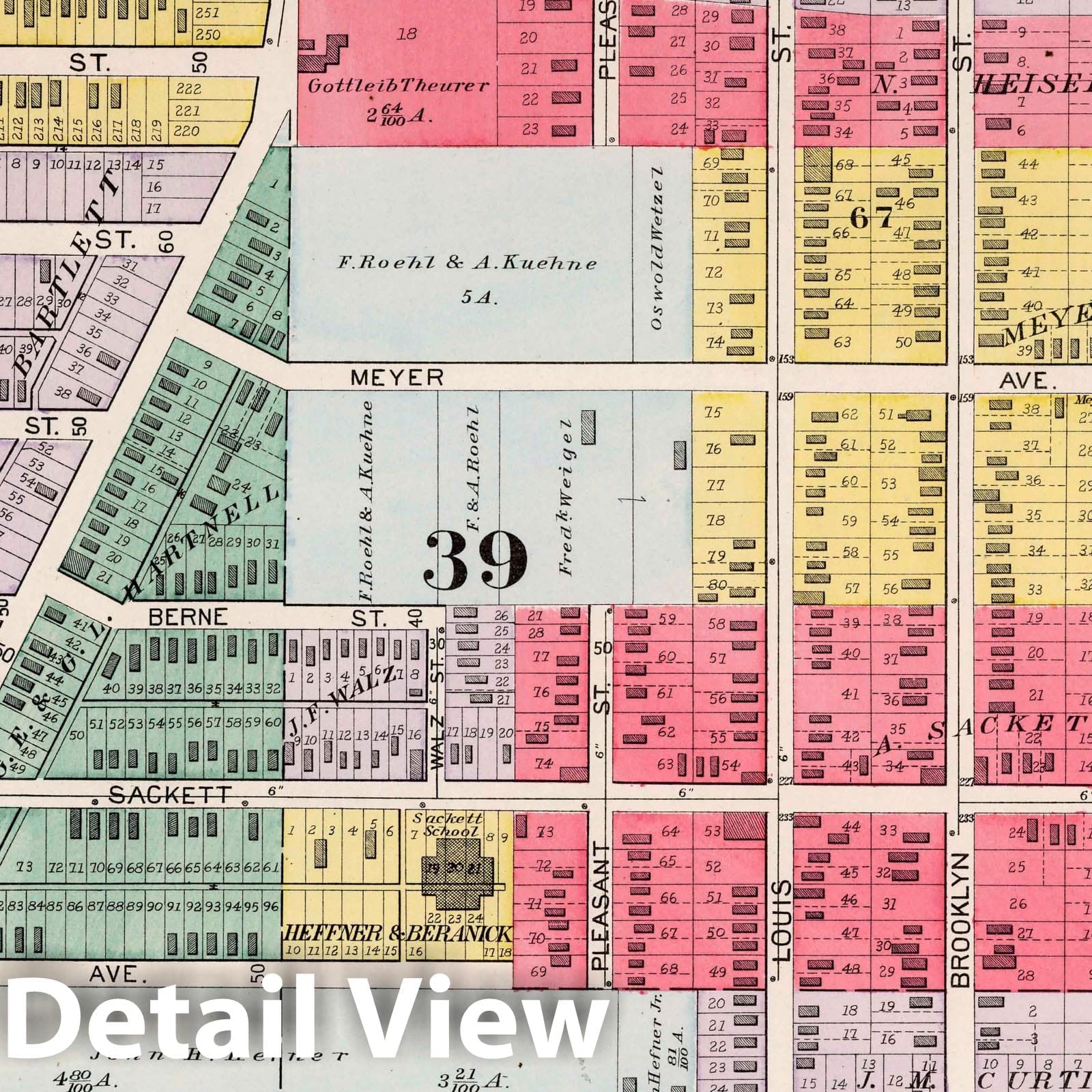 Cleveland, Ohio - Part 49, 1892 - Historical Map Reproduction