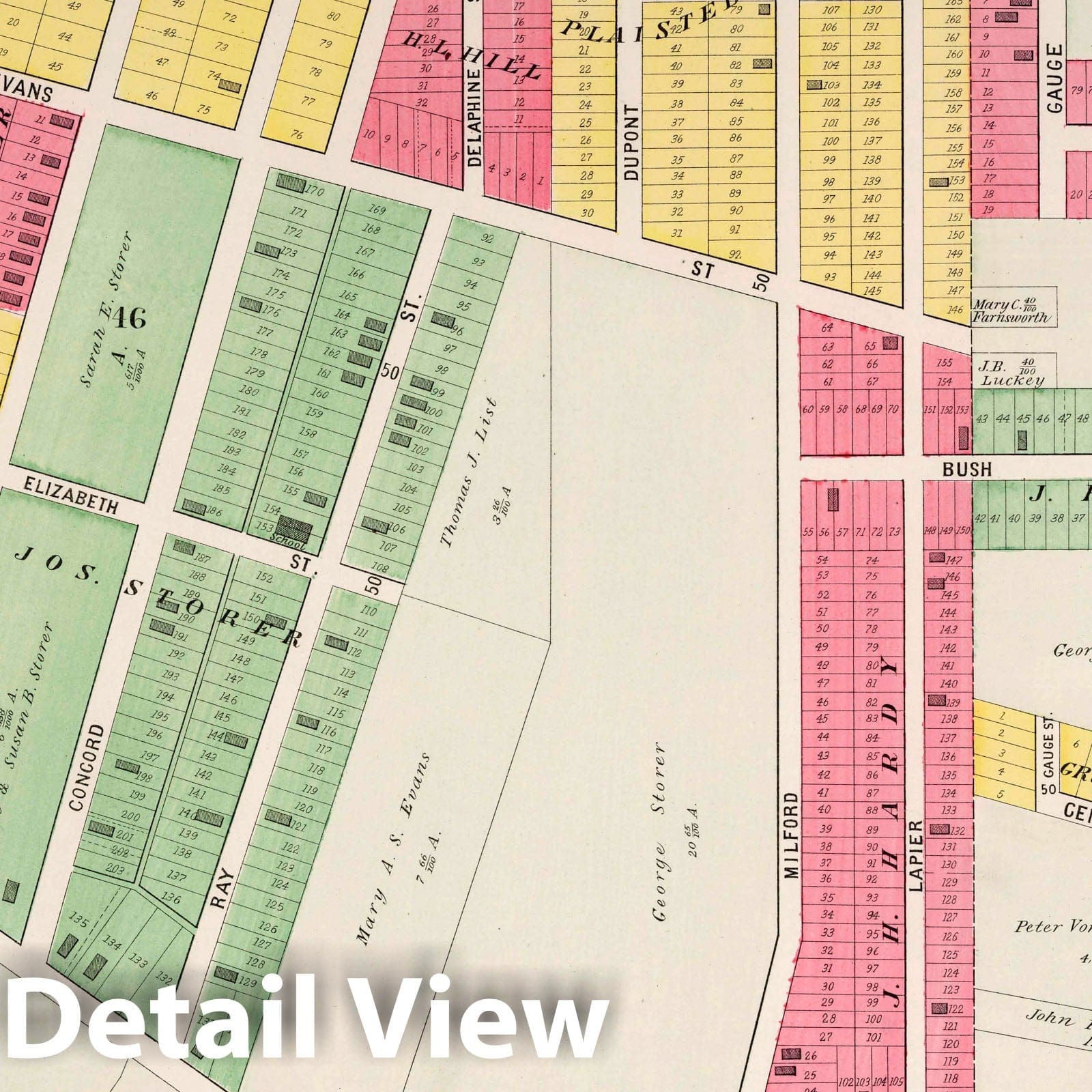 Brooklyn, Ohio - Part 3, 1892 - Cuyahoga County Atlas - Historical Map Print