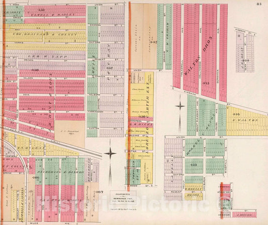 Newburgh Township, Cuyahoga County, Ohio - Property Map, 1892 - Historical Atlas Print