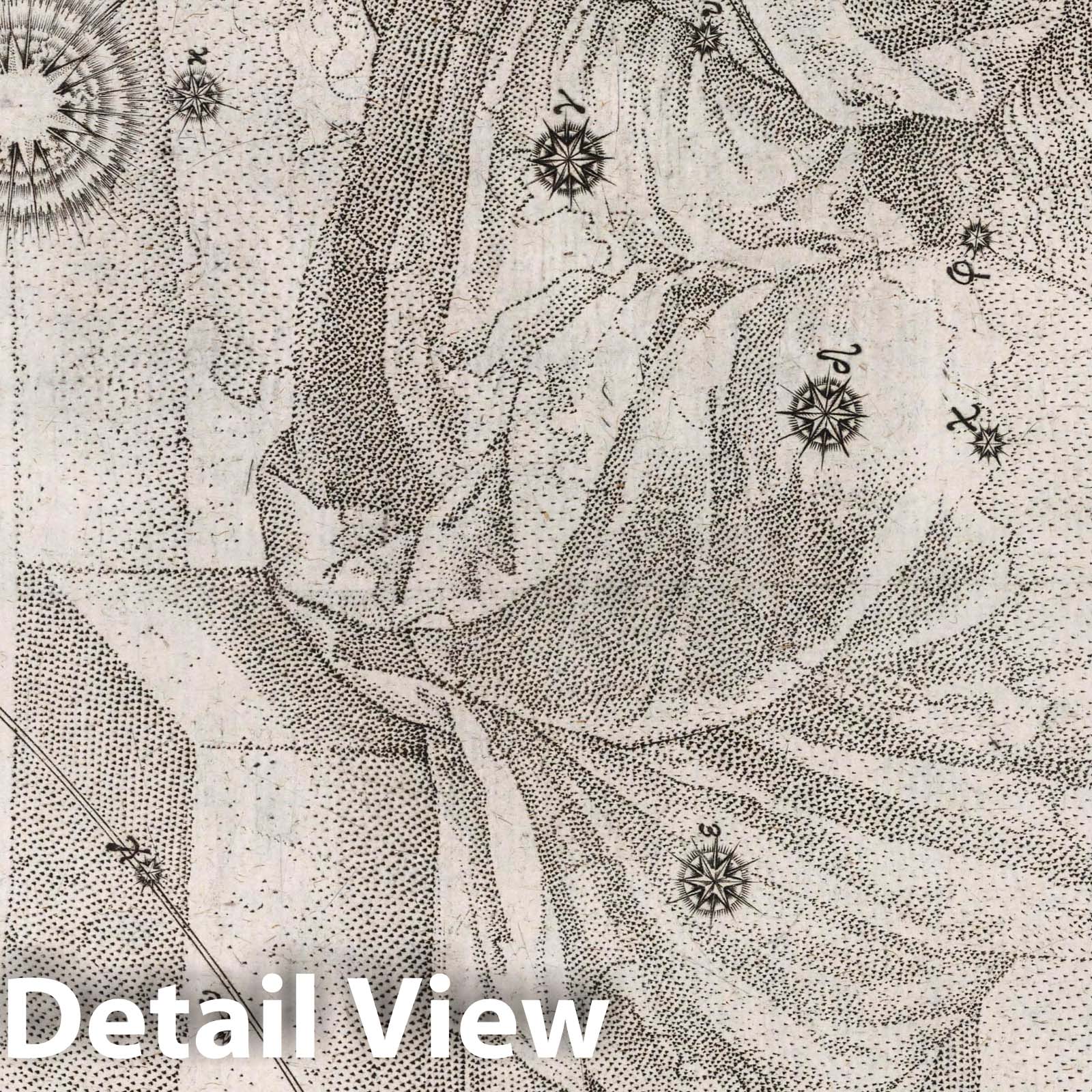 Cassiopeia - Celestial Map, 1655 - Historic Star Chart Print