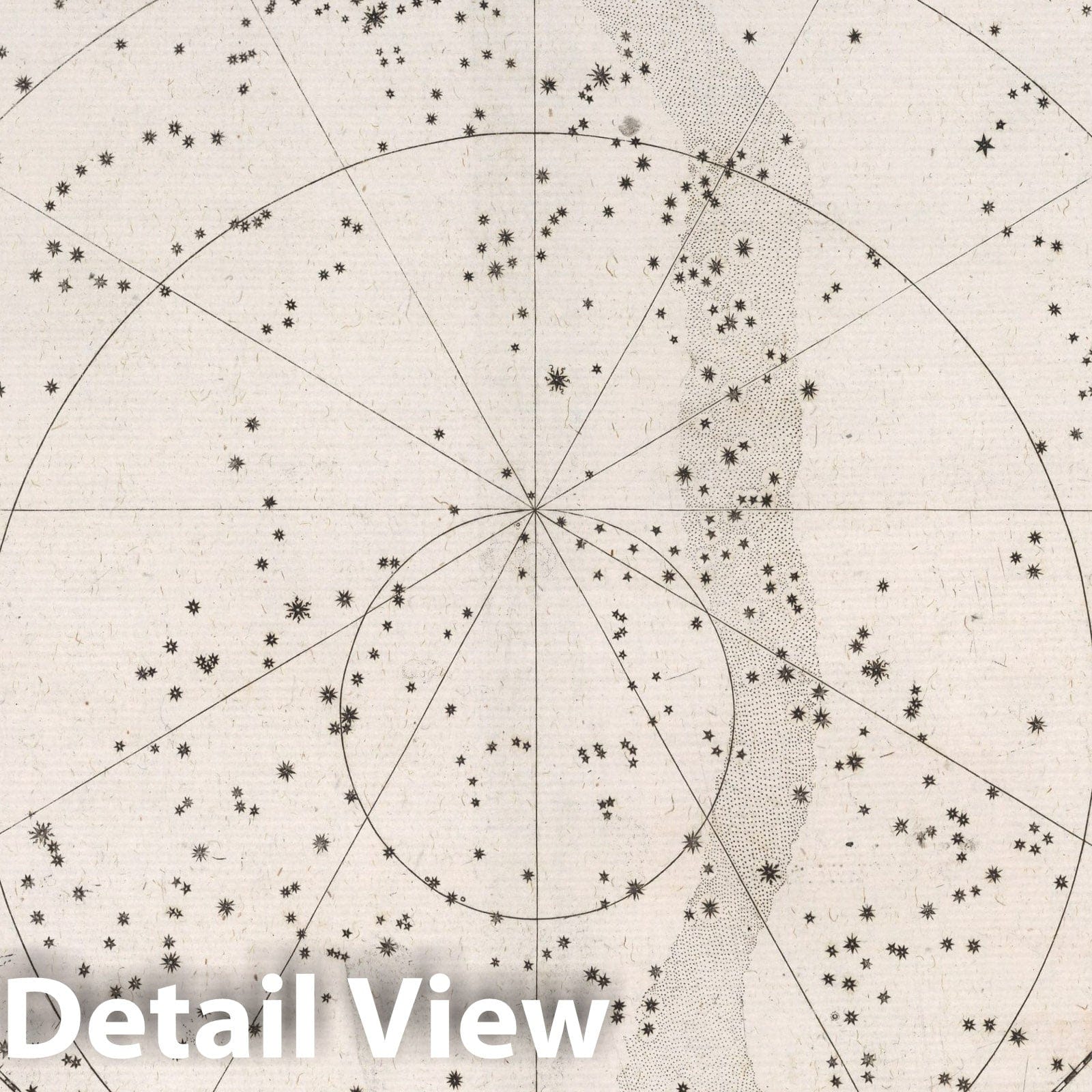 Celestial Constellations - Celestial Map, 1655 - Historical Star Chart Print