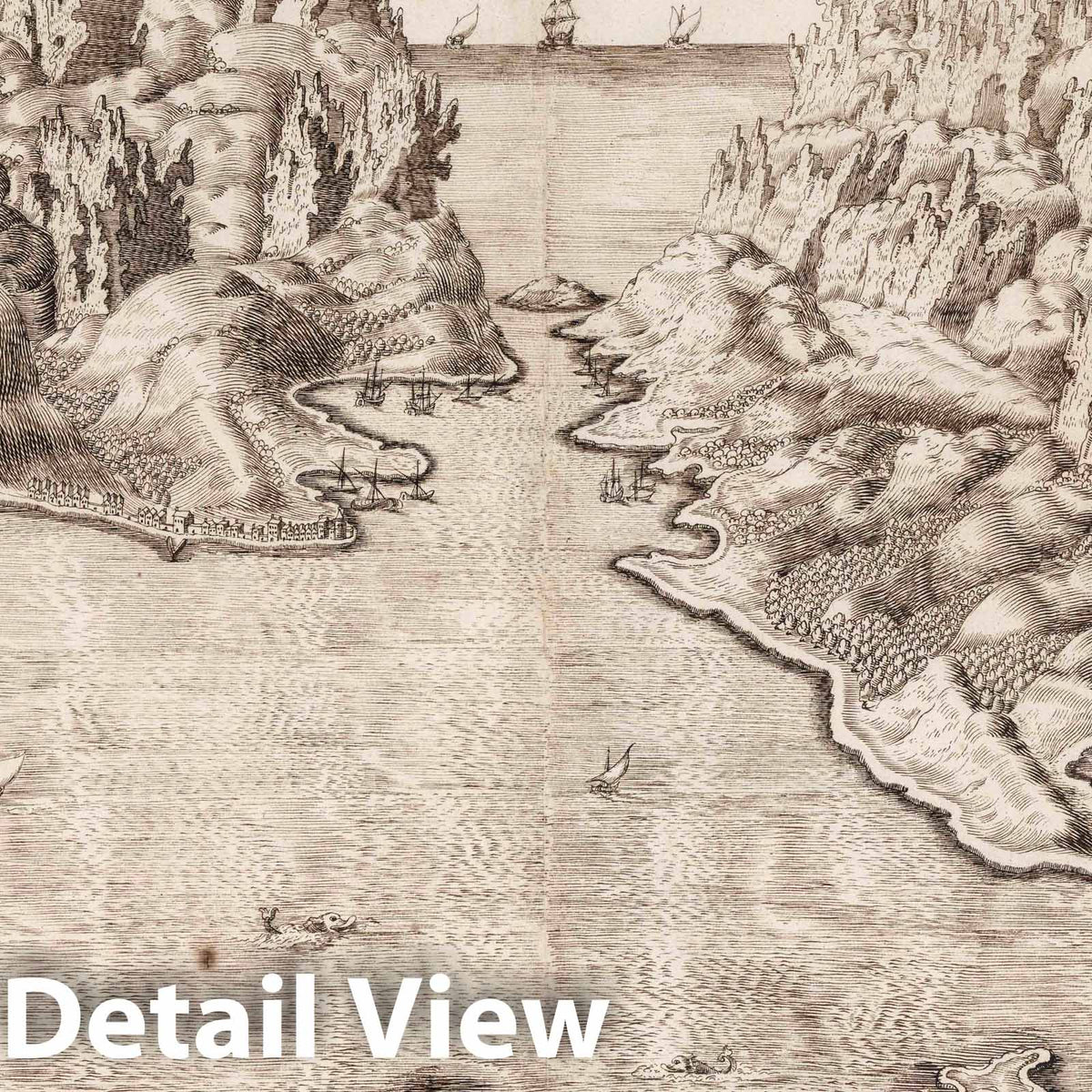 Historic Map : Pasaia , Spain, Port of Passage SpainHarbor or Port Map ...