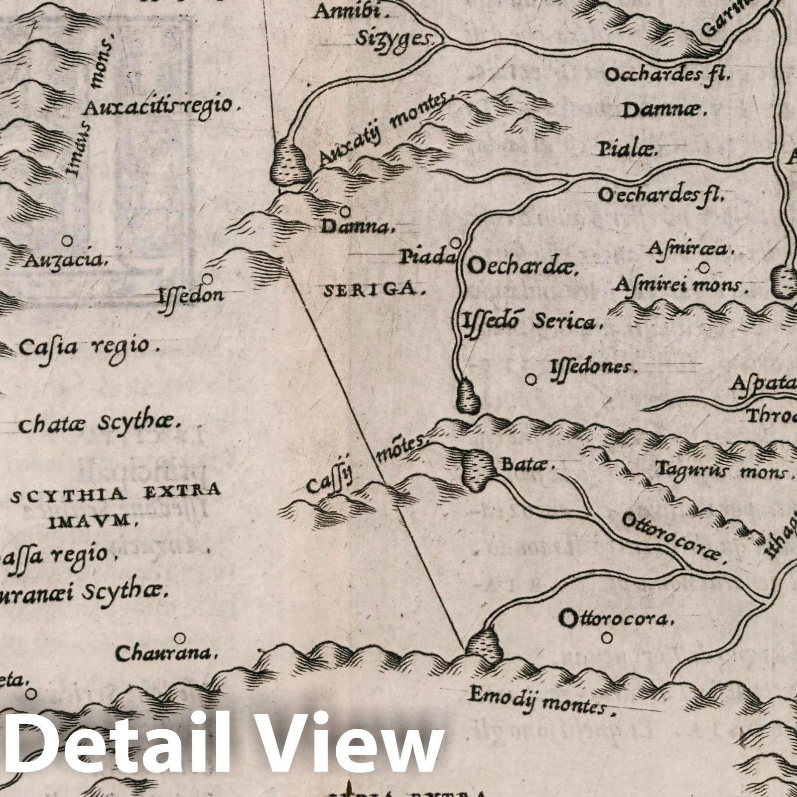 Northern India and China (Asia VIII) - 1561 Nautical Chart Print