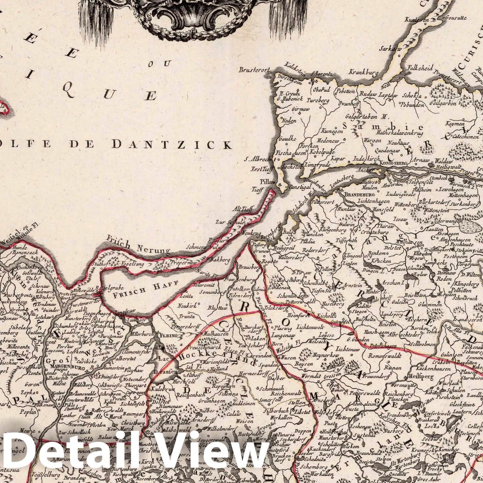 Prussia 1778 Historical Map Print