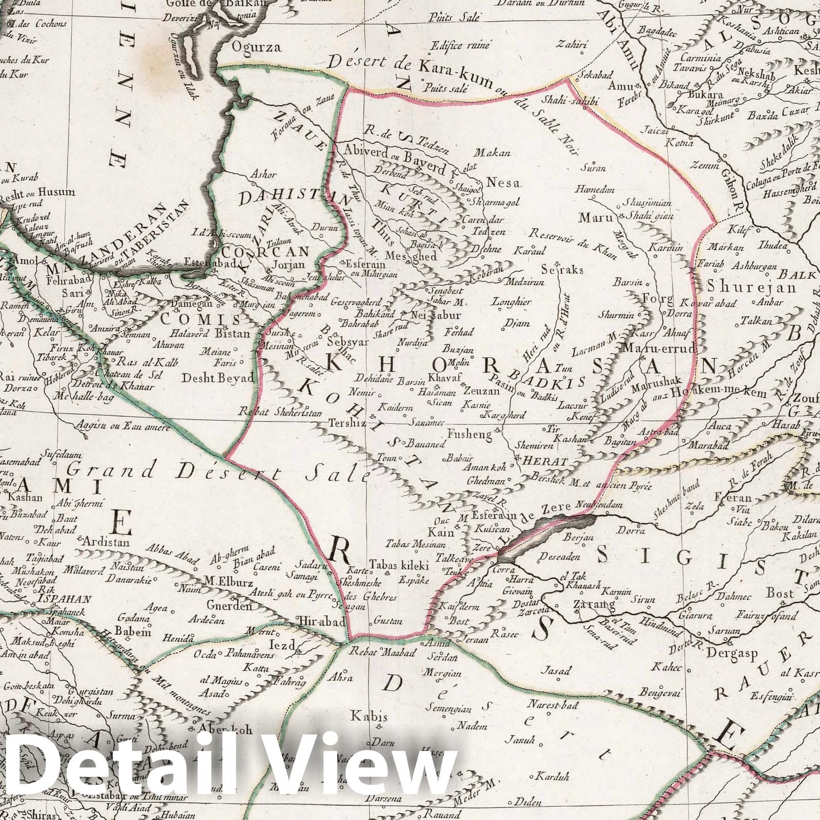 Persia, 1779 - Historical Map Print