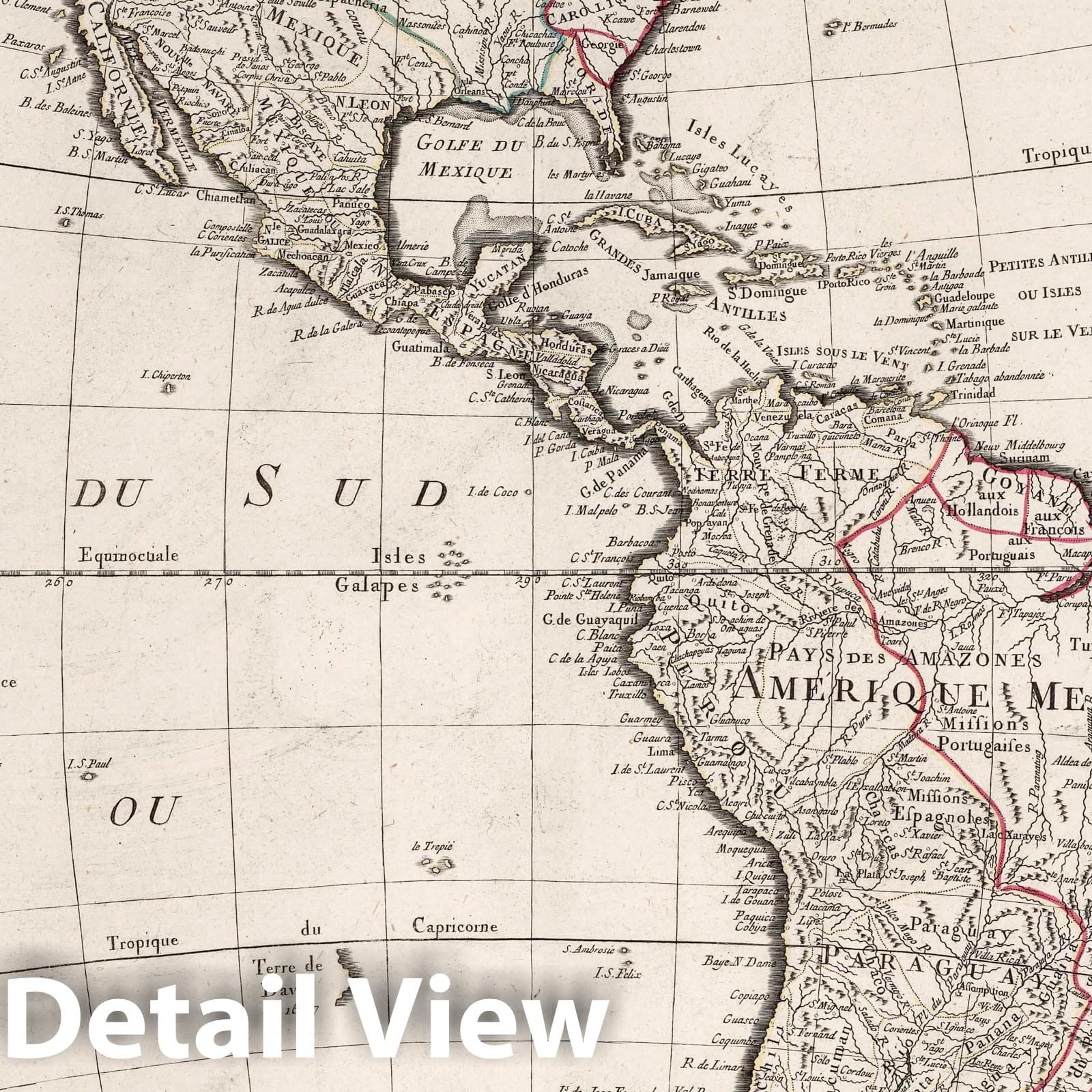America, 1784 - Historical Map Print