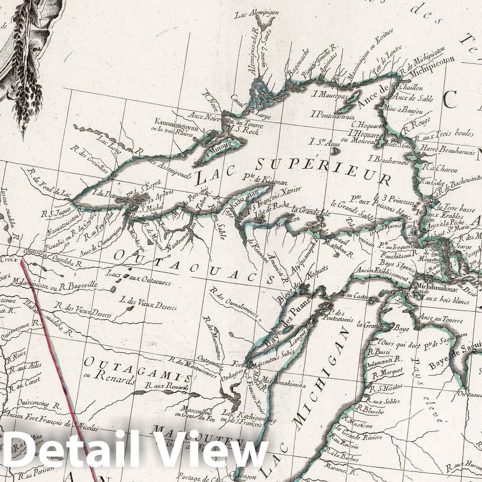 American Revolution: Western Canada, Northern Louisiana - Military Map, 1775