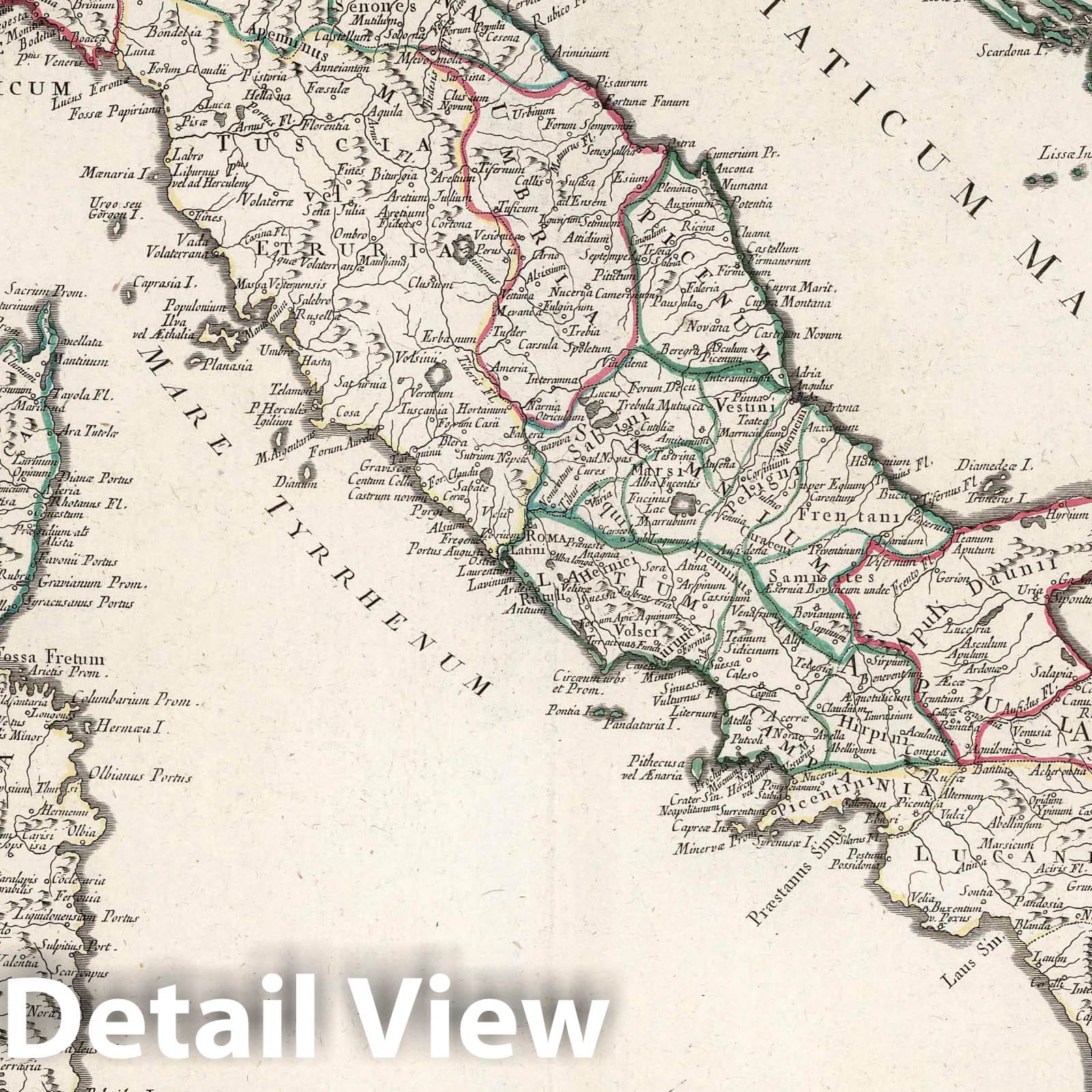 Italy, Sardinia and Corsica - Plate No. 60, 1778 - Historical Map Print