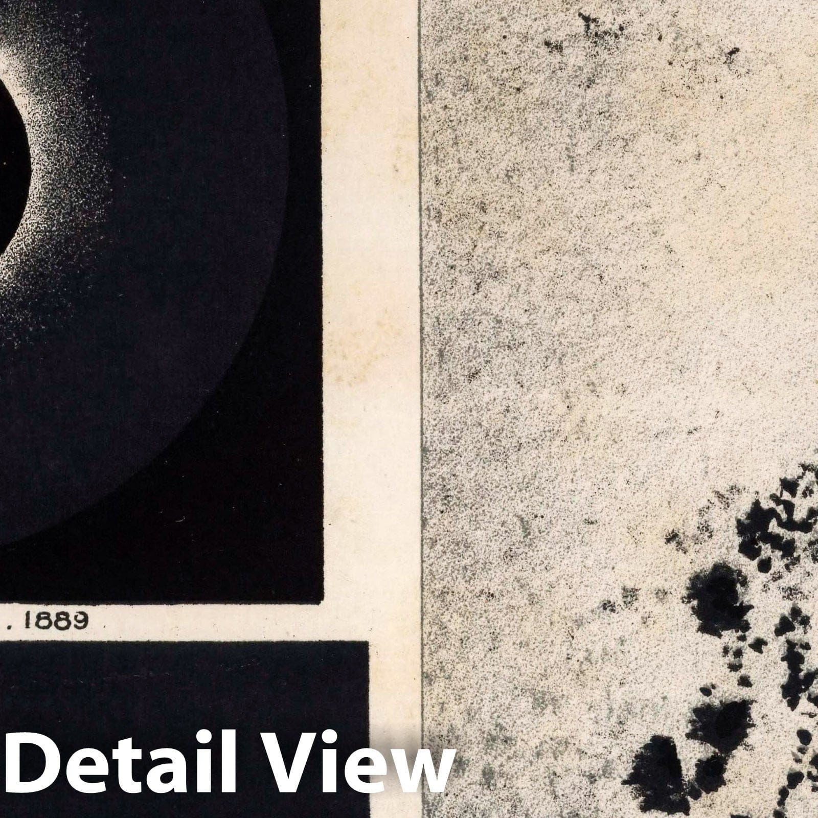 Solar Phenomena - Celestial Map, 1892 - Historical Astronomy Print