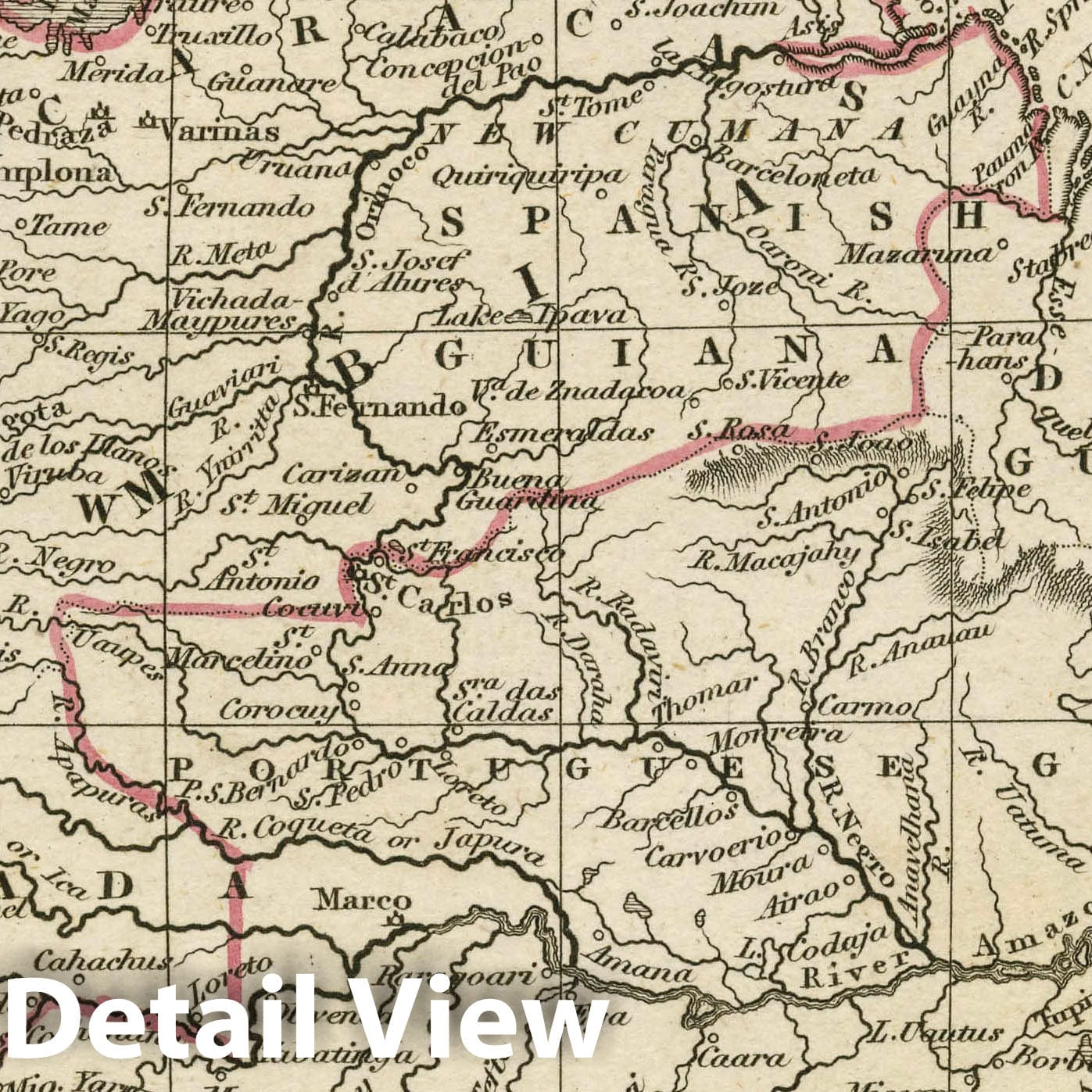 Colombia, 1830 - Historical Map Print