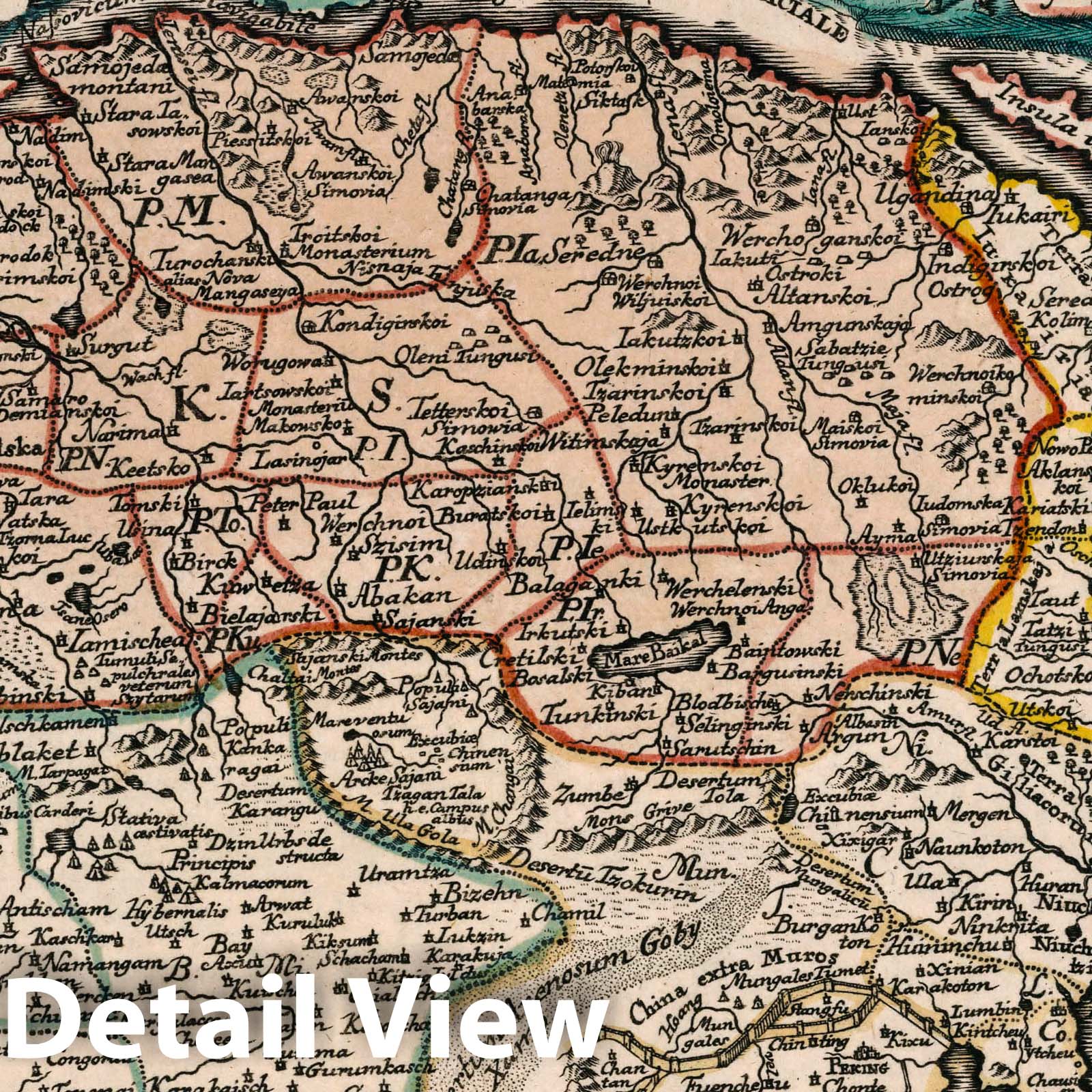 Russian Empire - Road Map, 1790 - Historical Map Print