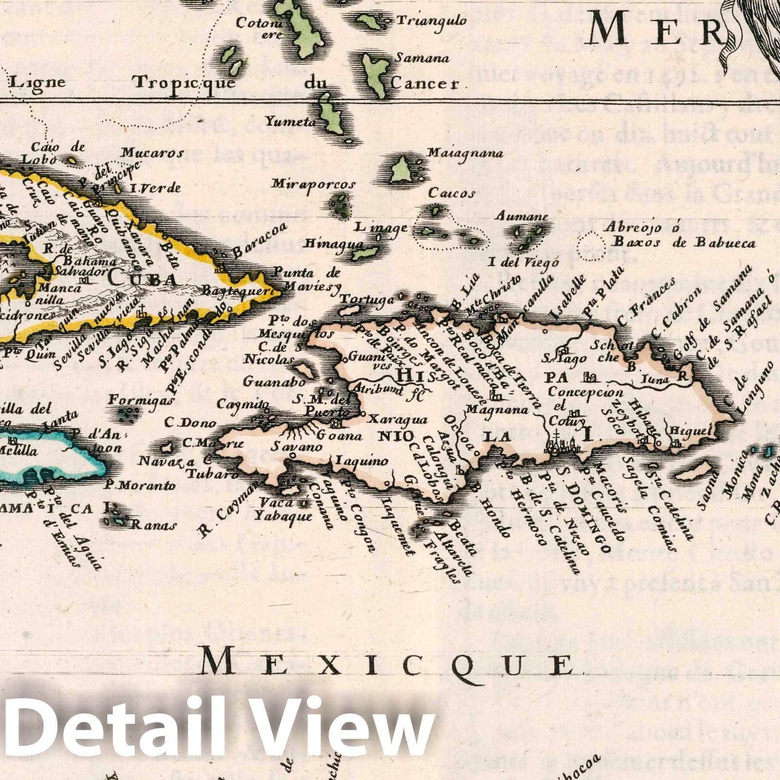 Caribbean Islands: Antilles, Lucayes, and Carib Islands - 1657 Historical Map Print