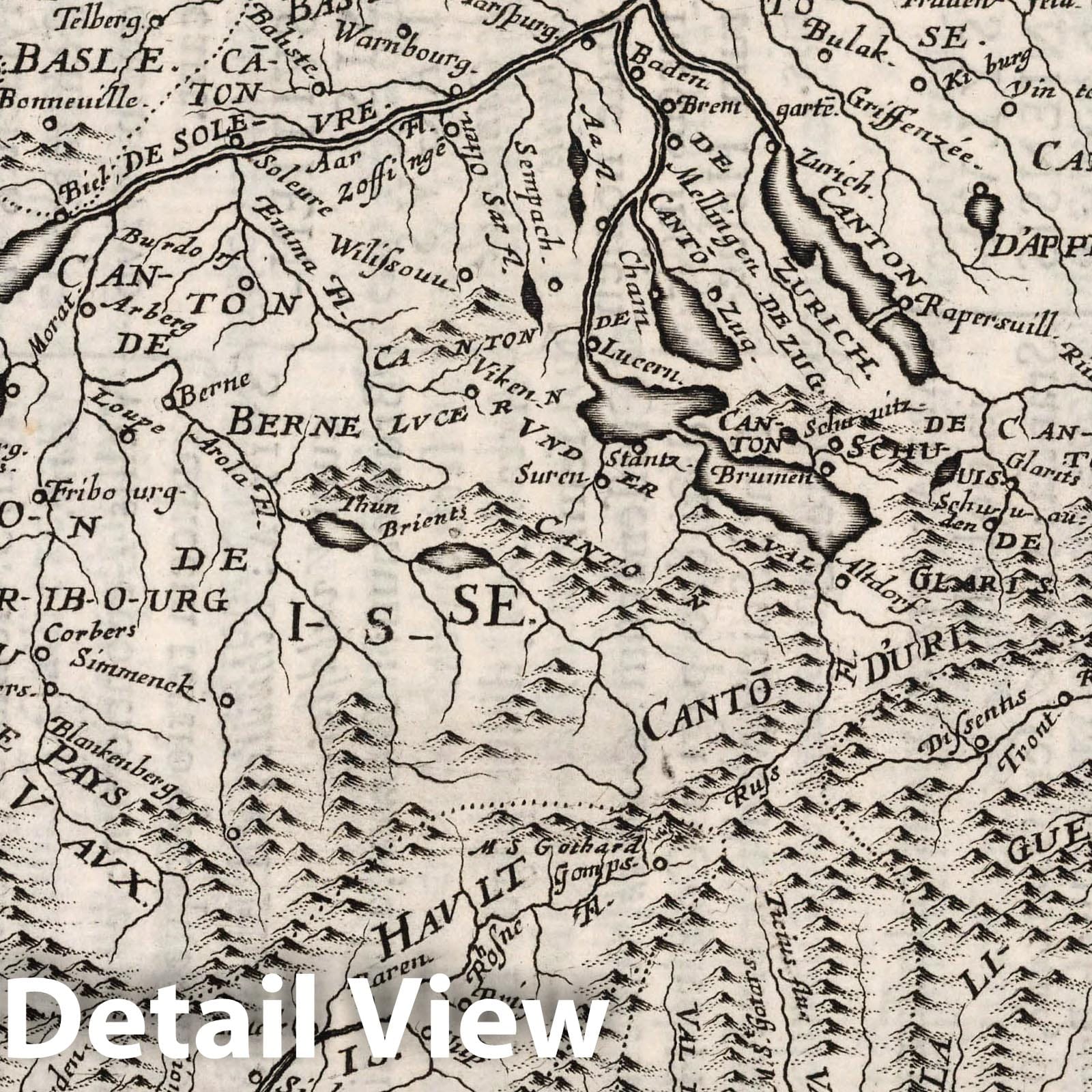 Ligured Provinces, 1649 - Historical Map Print