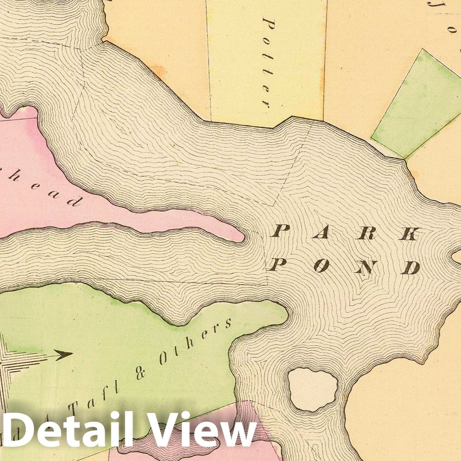 Cranston, Rhode Island - Plate No. DD, 1875 - Historical City Plan Map