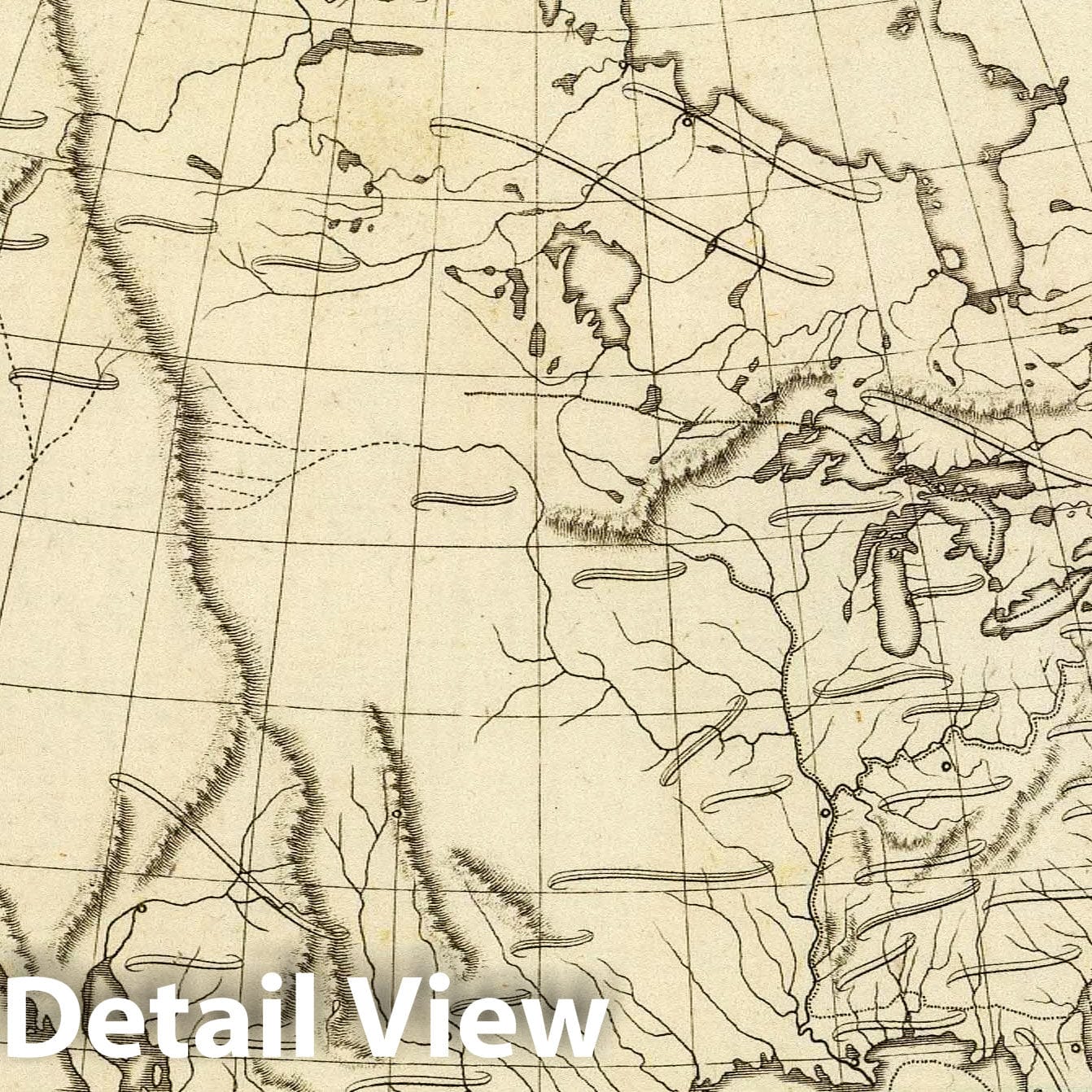 North America, 1804 - Historical Map Print