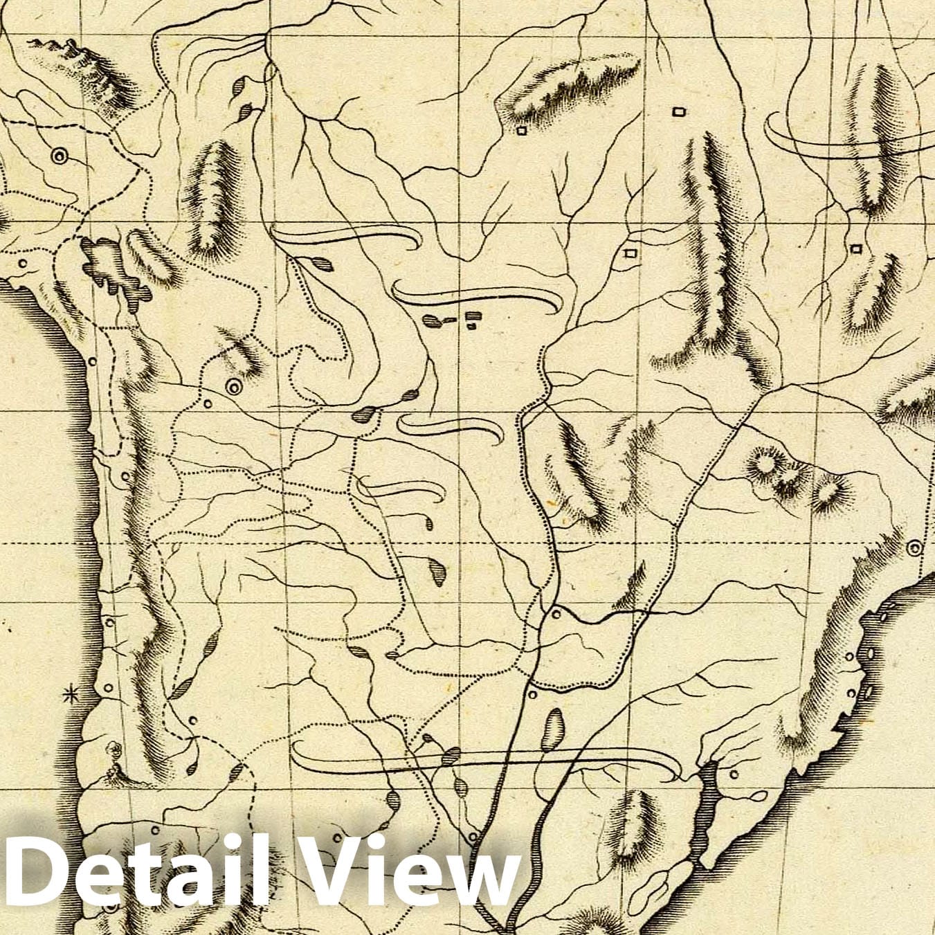 South America, 1804 - Historical Map Print