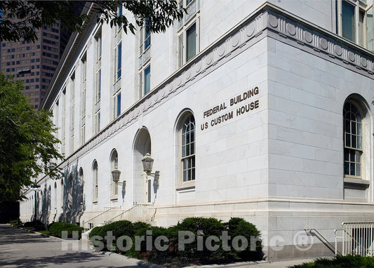 Photo - Side View, Federal Building and U.S. Custom House, Denver, Colorado- Fine Art Photo Reporduction