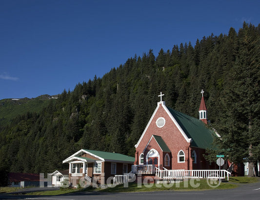 Seward, AK Photo - St. Peter's Episcopal Church, Seward, Alaska