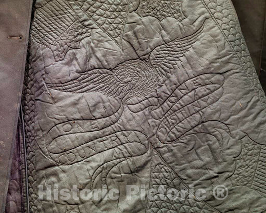 Photo - Detail of The Coat Abraham Lincoln wore The Night he was assassinated at Ford's Theatre- Fine Art Photo Reporduction