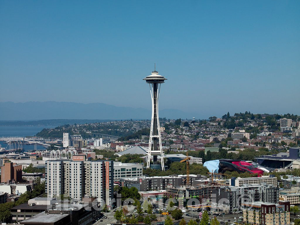 Photo - View of Space Needle, Seattle, Washington- Fine Art Photo Reporduction
