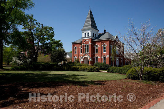 Photo - Hargis Hall, Built in 1888 and Named After Estes H. Hargis. Located on The Main Campus at Auburn University in Auburn, Alabama- Fine Art Photo Reporduction