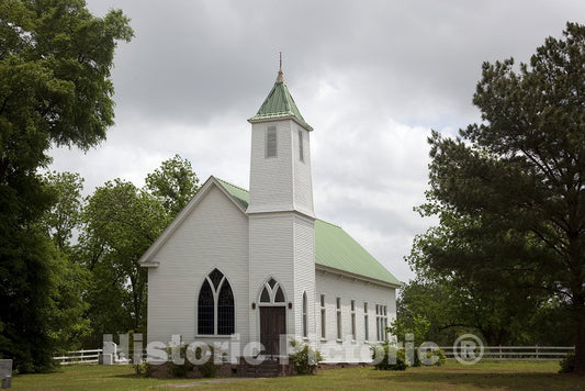 Burnt Corn, AL Photo - Historic Church in Burnt Corn, Alabama