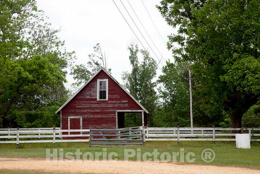 Photo- Historic Building in Monroe County, Alabama 1 Fine Art Photo Reproduction