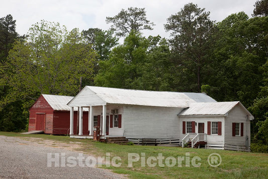 Photo - Historic Structures in Buena Vista, Alabama- Fine Art Photo Reporduction