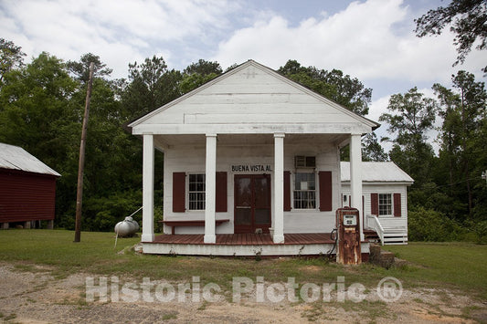 Buena Vista, AL Photo - Historic structures in Buena Vista, Alabama