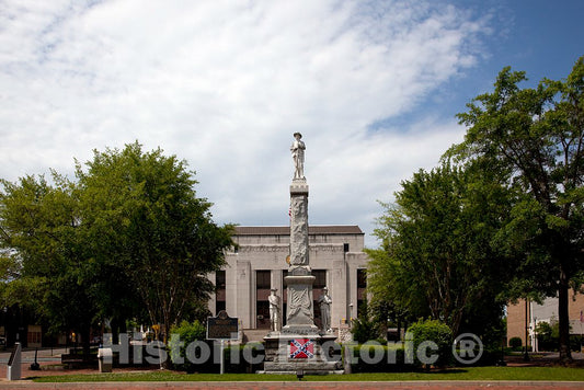 Photo - Confederate Statue in Jasper, Alabama- Fine Art Photo Reporduction