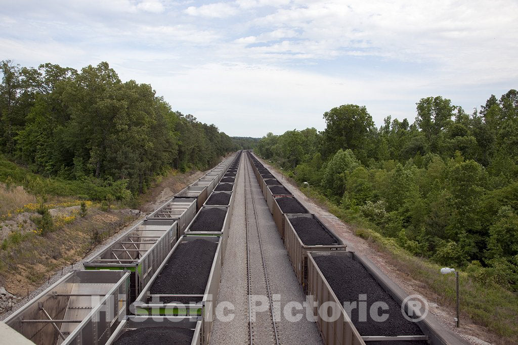 Cordova, AL Photo - Coal Train in Rural Alabama