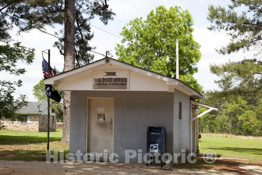 Little River, AL Photo - Post Office in Little River, Alabama