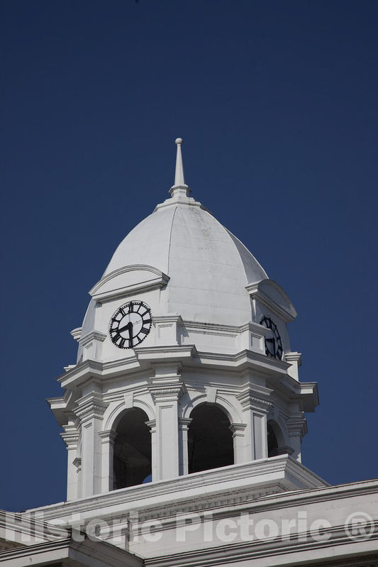 Tuscumbia, AL Photo - Dome of Colbert County Courthouse, Built in 1882, Tuscumbia, Alabama