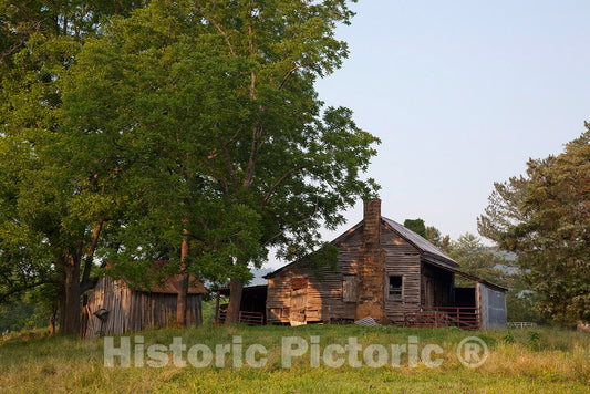 Photo- Barns and Rural Scenes on Route 11 Near Gadsden, Alabama 2 Fine Art Photo Reproduction