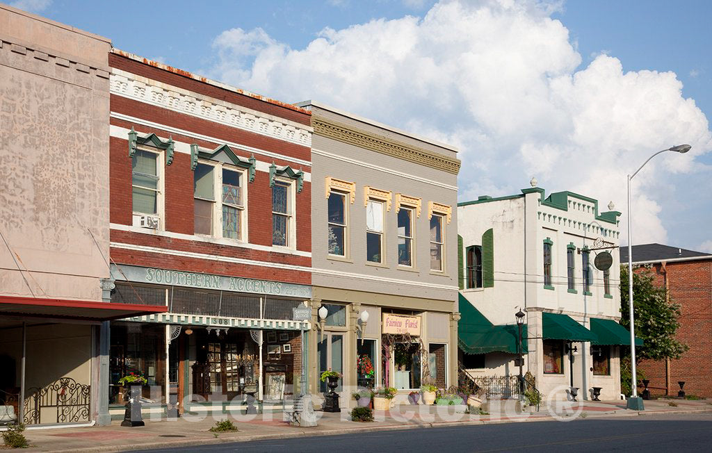 Photo - Historic Buildings in Cullman, Alabama- Fine Art Photo Reporduction