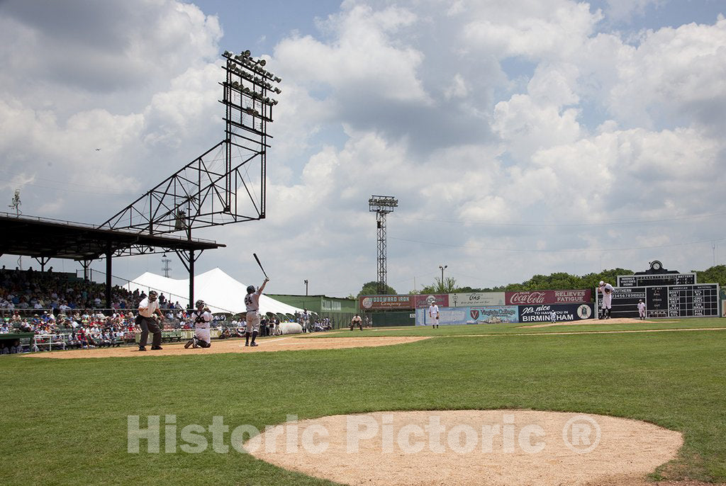 Birmingham, AL Photo - The Rickwood Classic Baseball Game is Played Once a Year at Rickwood Ballpark Located in Birmingham, Alabama