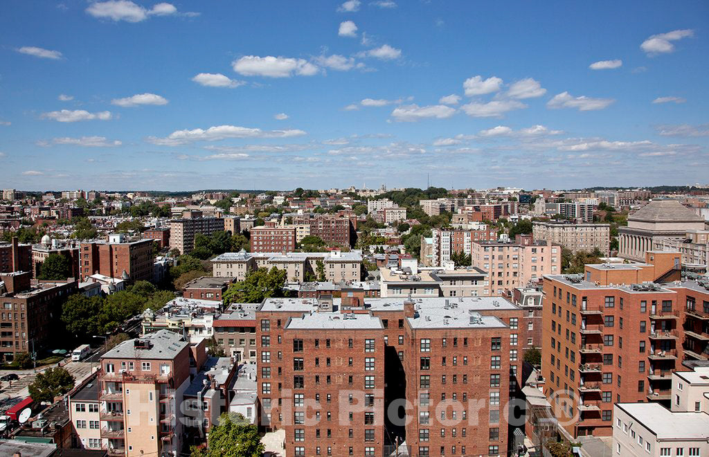 Photo- View from The top of The Cairo Apartment Building, 1615 Q St, NW, Washington, D.C. 1 Fine Art Photo Reproduction