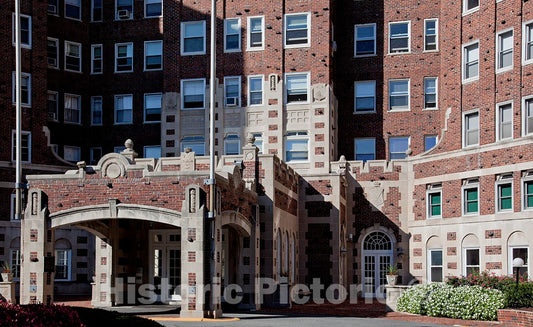 Photo - The Broadmoor Apartment Building, 3601 Connecticut Ave, NW, Washington, D.C.- Fine Art Photo Reporduction