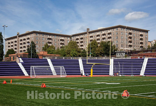 Photo- Youth Football Game at Cardozo Senior High School, 1200 Clifton St, NW, Washington, D.C. 2 Fine Art Photo Reproduction