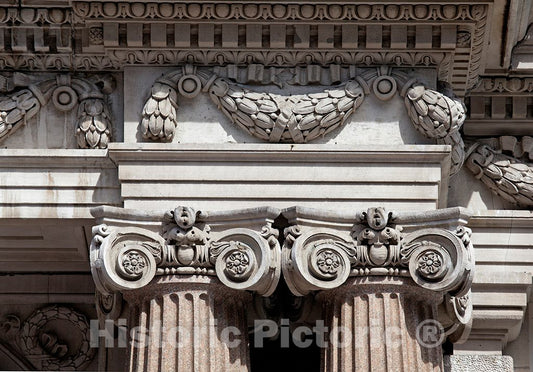 Photo - Architectural Details on The Colorado Building, 14th and G St, NW, Washington, D.C.- Fine Art Photo Reporduction