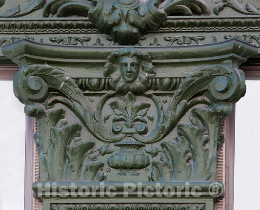 Photo - Architectural Details on The Woodward and Lothrop Building, 10th and G St, NW, Washington, D.C.- Fine Art Photo Reporduction