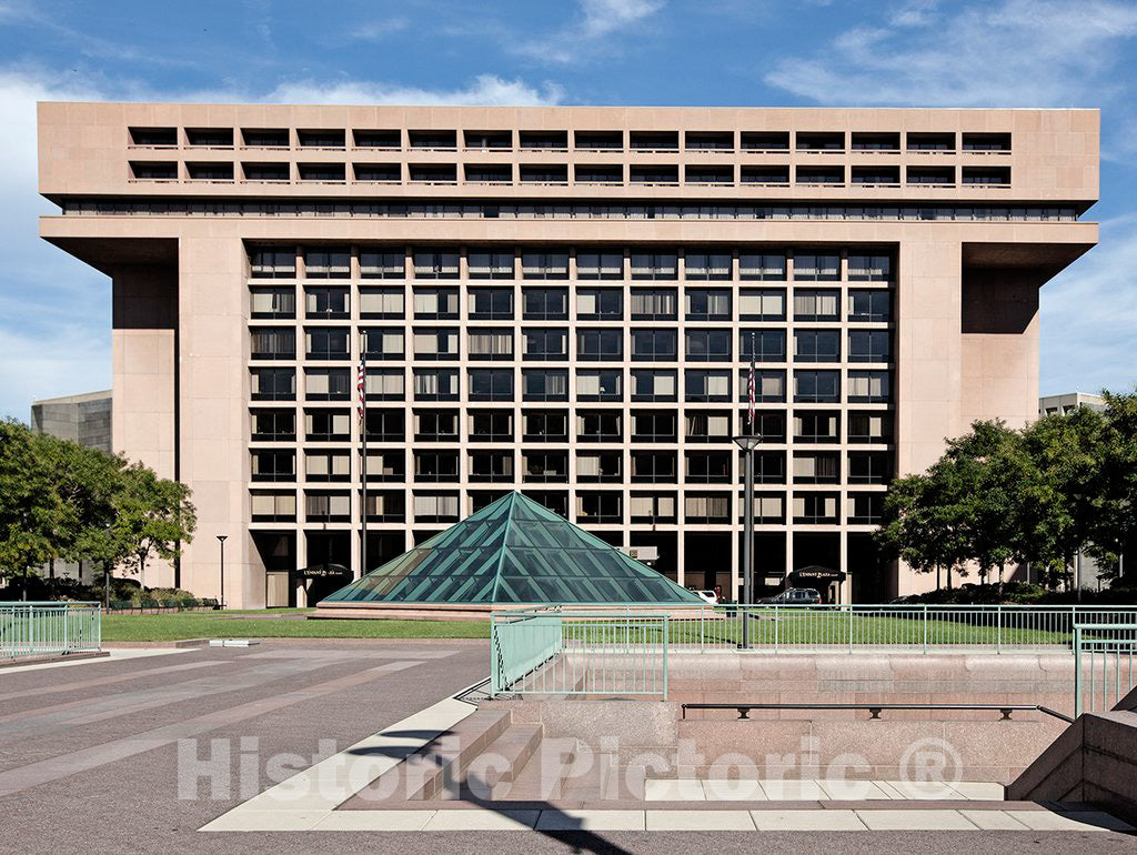 Photo - Building at L'Enfant Plaza, SW, Washington, D.C.- Fine Art Photo Reporduction