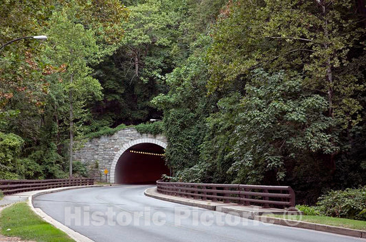 Photo - Entrance to Tunnel, Rock Creek Park, NW, Washington, D.C.- Fine Art Photo Reporduction