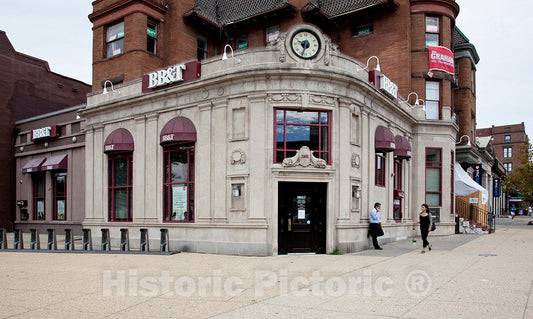 Photo - BB&T Bank Building, The Corner of Columbia Road and 18th St, NW, Washington, D.C.- Fine Art Photo Reporduction