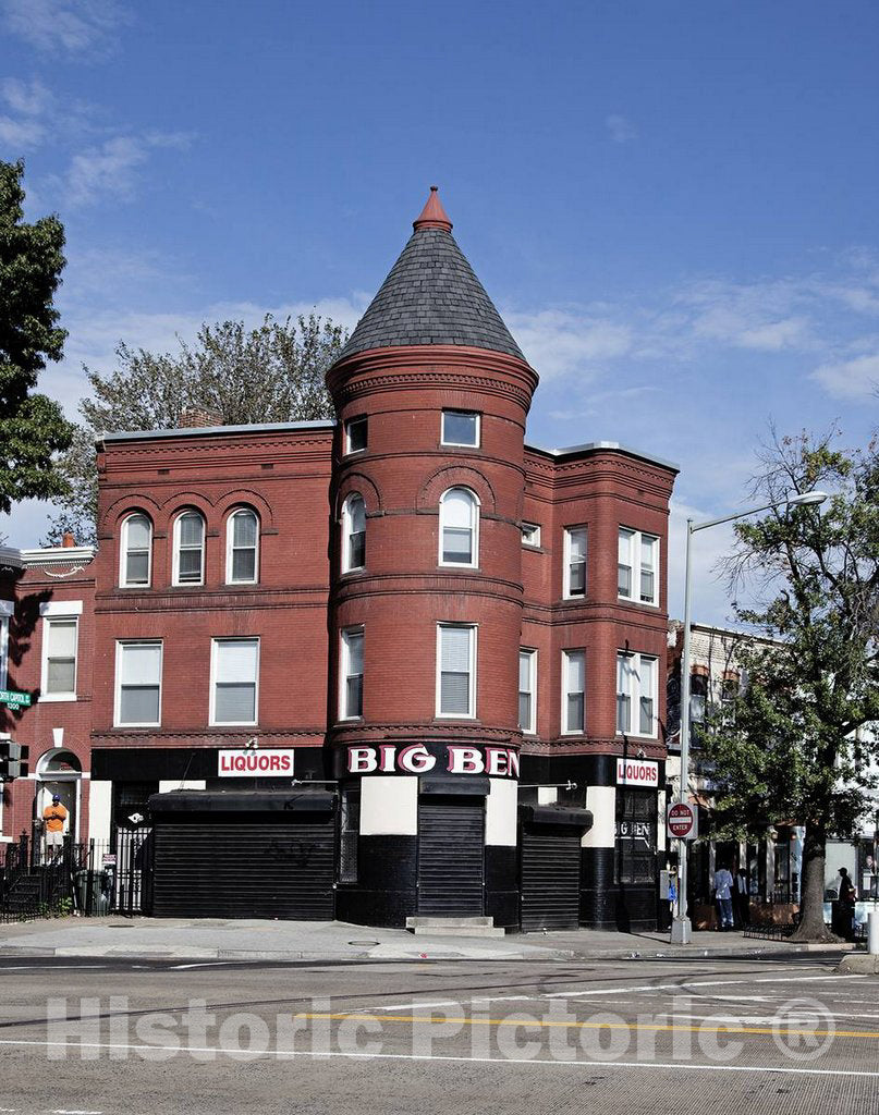 Photo - Building on The Corner of North Capitol St. and New York Ave, NW, Washington, D.C.- Fine Art Photo Reporduction