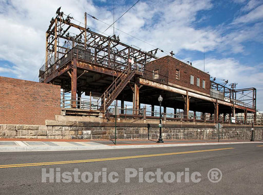 Photo - Amtrak Buildings, Sub 25A, 2nd St, Between I St. and K St, NE, Washington, D.C.- Fine Art Photo Reporduction