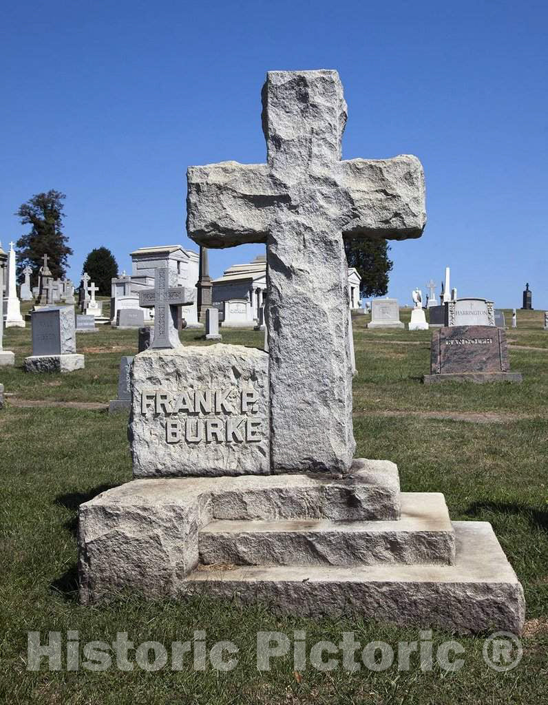 Photo- Mt. Olivet Cemetery, Bladensburg Road, NE, Washington, D.C. 1 Fine Art Photo Reproduction