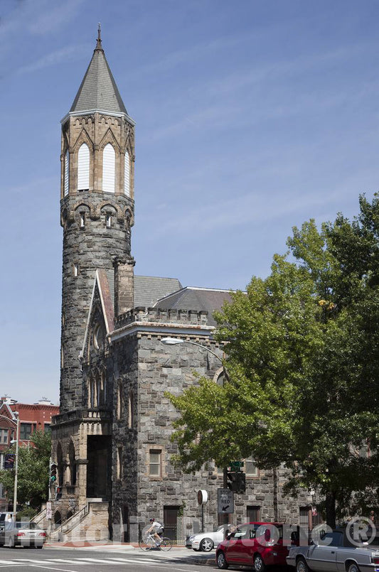 Photo - Imani Temple on Capitol Hill, 6th St. near intersection with C St, NE, Washington, D.C.- Fine Art Photo Reporduction
