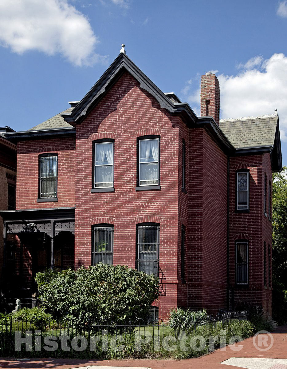 Washington, D.C. - 16x24 Photo - Historic Victorian Architecture at LeDroit Park-